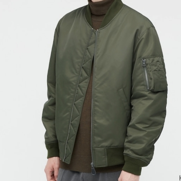 Uniqlo Other - UNIQLO MA-1 Blouson Flight Jacket Size S